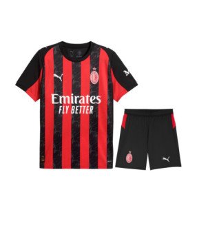 AC Milan Kids Kit 2025/2026 Shirt jersey Short Home - Puma