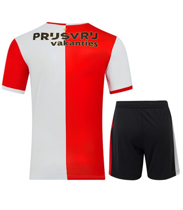    Feyenoord Kids Kit 2025/2026 Shirt jersey Short Home - Castore