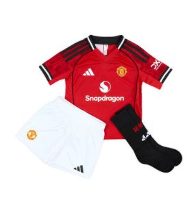 Manchester United Kit Shirt jersey Shorts Socks Little Kids Child 2025/2026 Home - Adidas