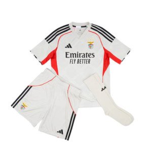 Benfica Lisbon Kit Shirt Shorts Socks Kids Child 2025/2026 Away - Adidas