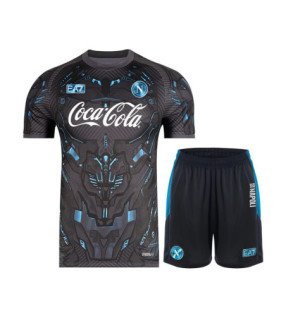 Napels Tenue Shirt Korte Broek 2025/2026 Training - EA7 Emporio Armani