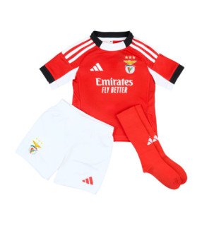 Benfica Lissabon Tenue Shirt Korte Broek Sokken Kids 2025/2026 Thuis - Adidas