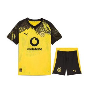 BVB Dortmund Kinder Trikot Short Kit 2025/2026 Heim - Puma