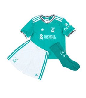 Liverpool Kit Shirt Shorts Socks Kids Child 2025/2026 Third - Adidas