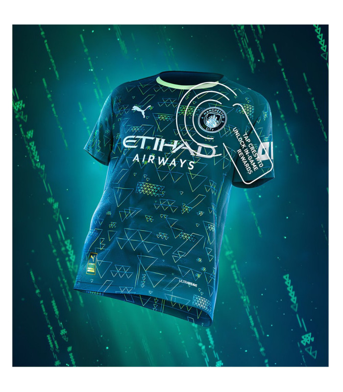   Maillot Manchester City EA Sports FC Enfant 2025/2026 Fourth - Puma