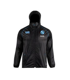Napoli 2025/2026 Hooded Jacket - EA7 Emporio Armani
