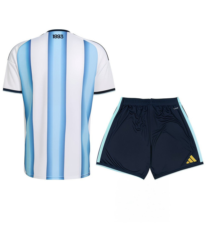  Ensemble Maillot Short Argentine COUPE DU MONDE 2026/2027 Domicile - Adidas