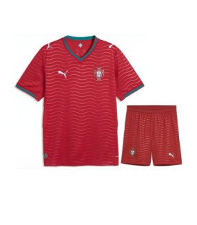  Portugal Kids Kit Shirt Jersey Short WORLD CUP 2026/2027 - Puma