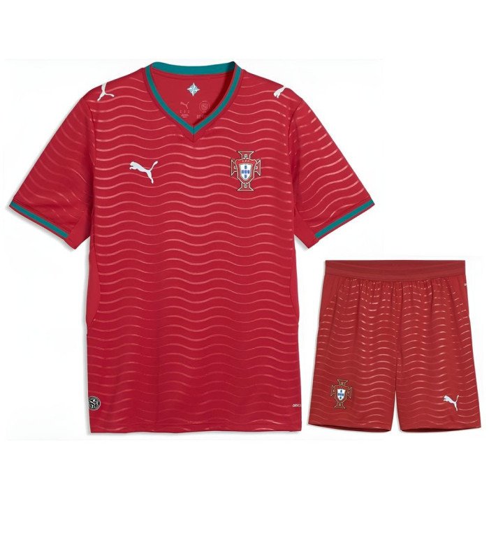  Portugal Kids Kit Shirt Jersey Short WORLD CUP 2026/2027 - Puma