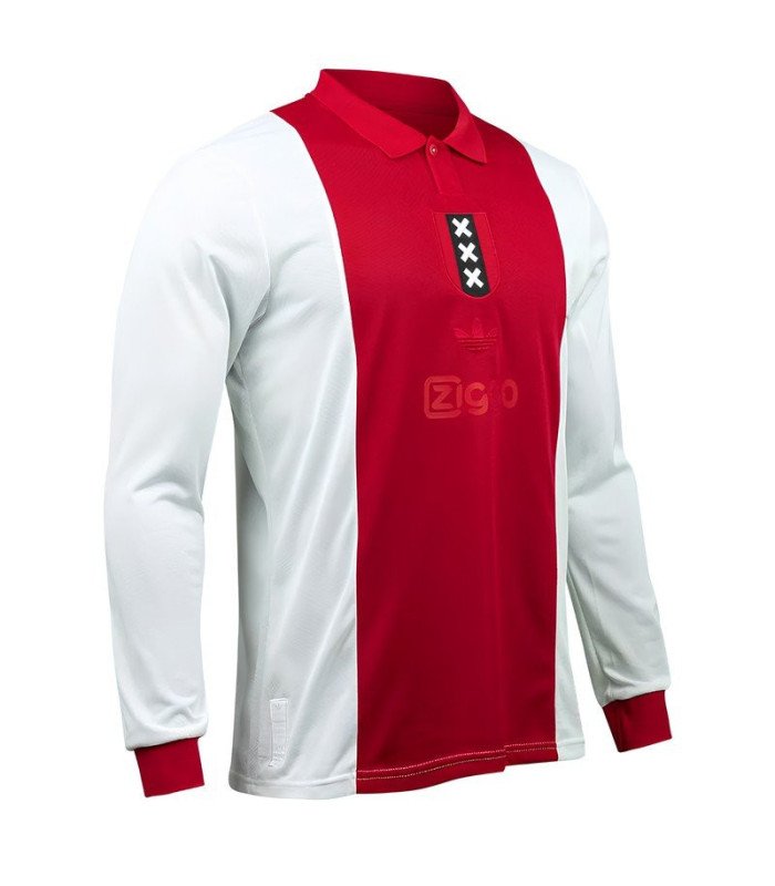    Maillot Ajax Amsterdam 125 ans 2024/2025 Manches Longues Domicile